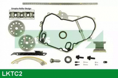 LUCAS ENGINE DRIVE lktc2 -  Комплект цели привода распредвала